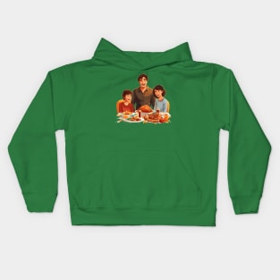 Family Thanksgiving Kids Hoodie